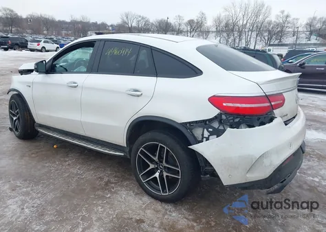 2019 Mercedes-Benz Amg Gle 43 Coupe 4Matic from USA, damaged, VIN 4JGED6EB2KA151969